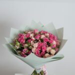 بوكيه الأغصان الوردية - 1