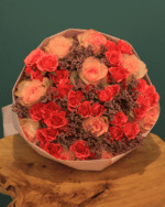 بوكيه "رواق " – تنسيق جوري ناعم بتغليف أنيق - 1